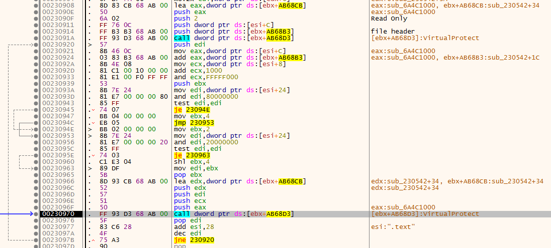 change the protection last